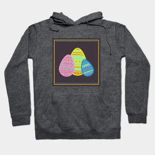 Three Easter eggs Hoodie